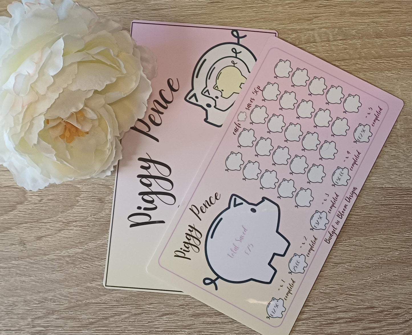 Piggy Pence Savings Challenge