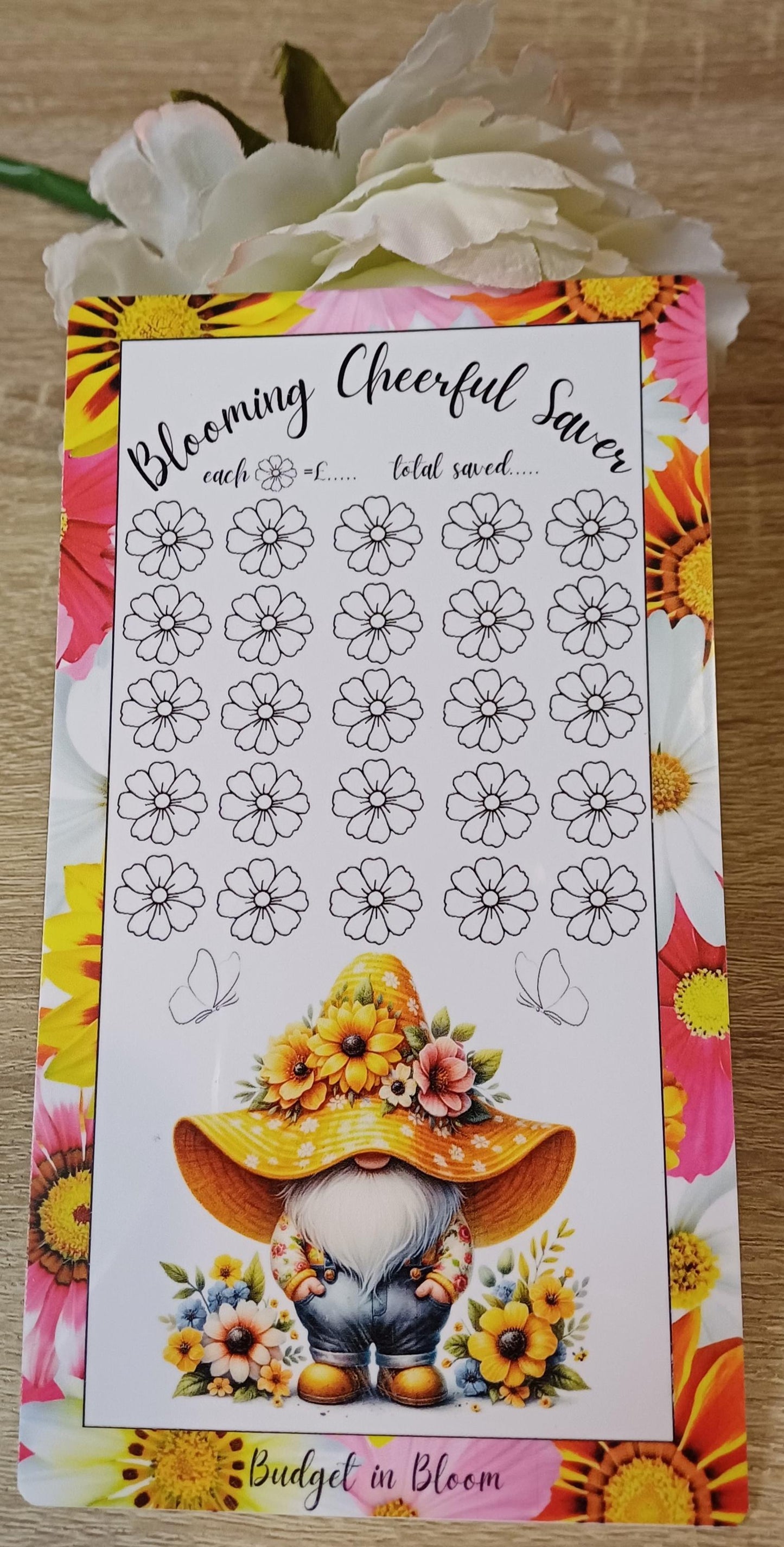 Blooming Cheerful Saver Savings Challenge