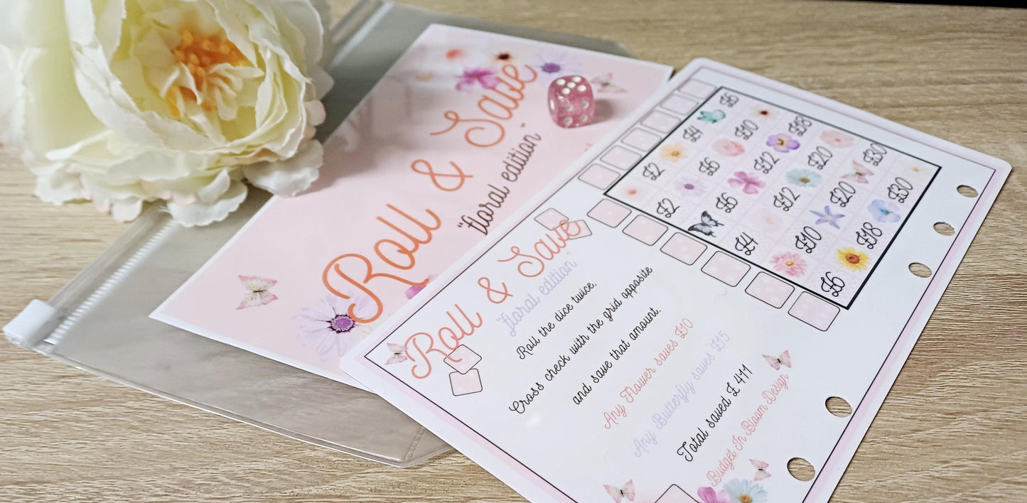 Roll & Save "Foral Edition" Savings Challenge
