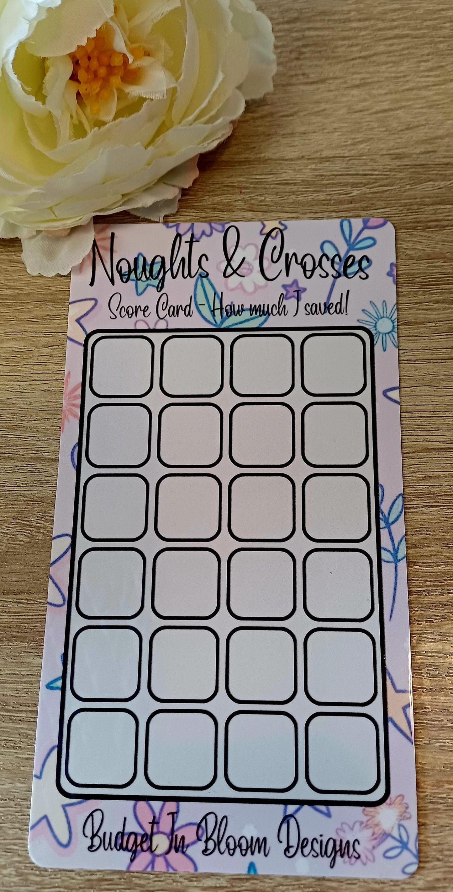 Noughts & Crosses Savings Challenge
