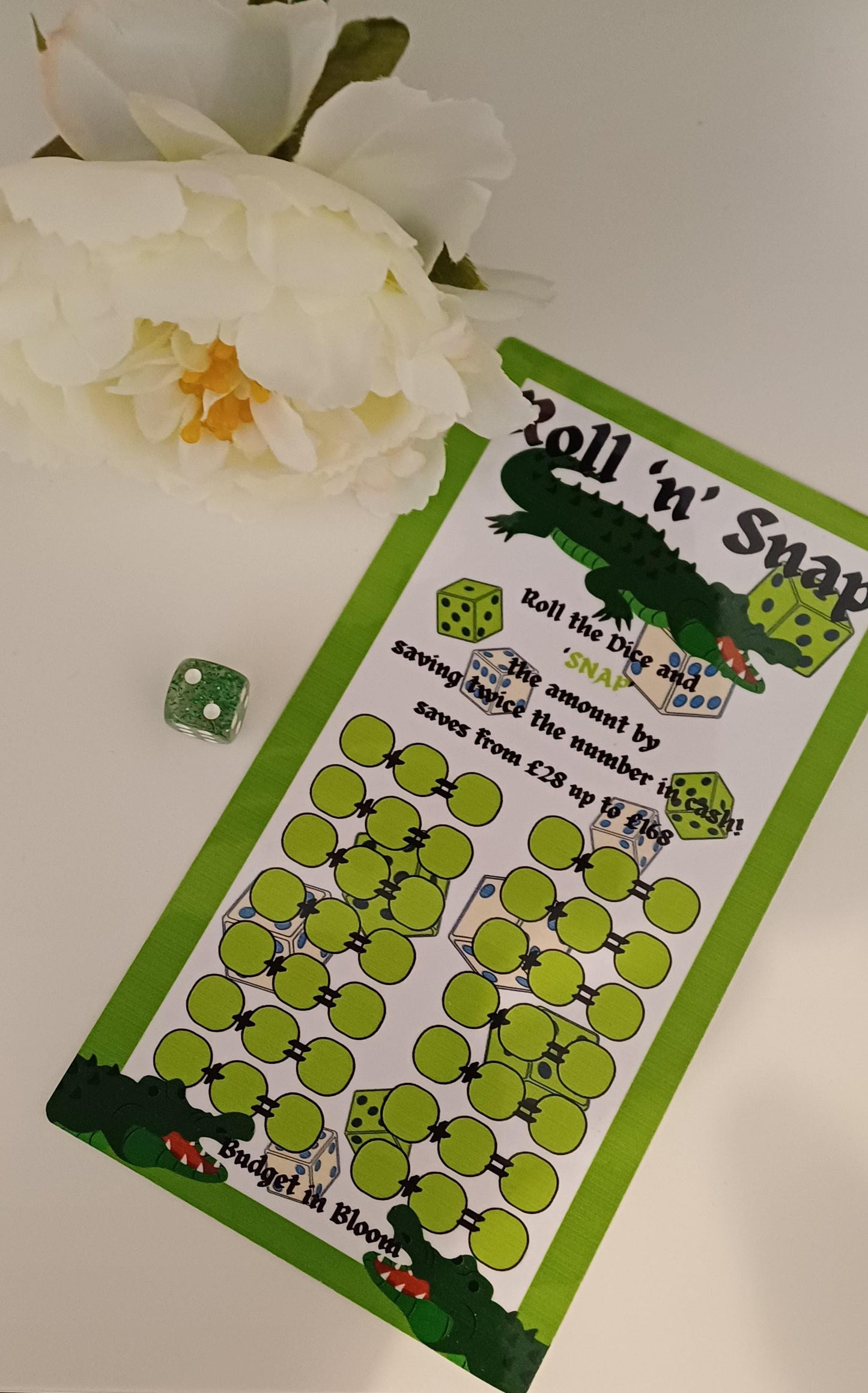 Roll 'N' Snap Savings Challenge
