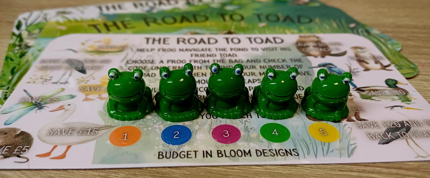 The Road To Toad Money Saving Challenge