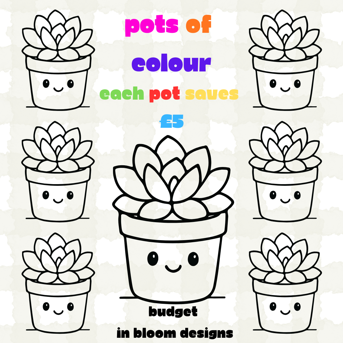 Pots Of Colour Mini Saving Challenge