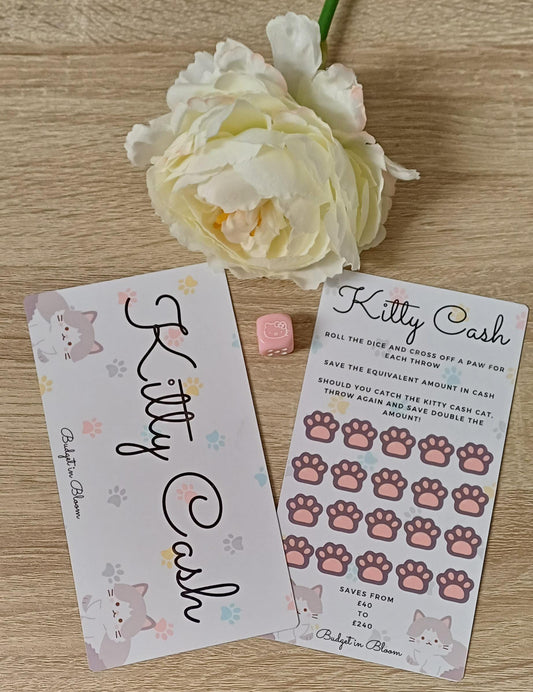 Kitty Cash Savings Challenge