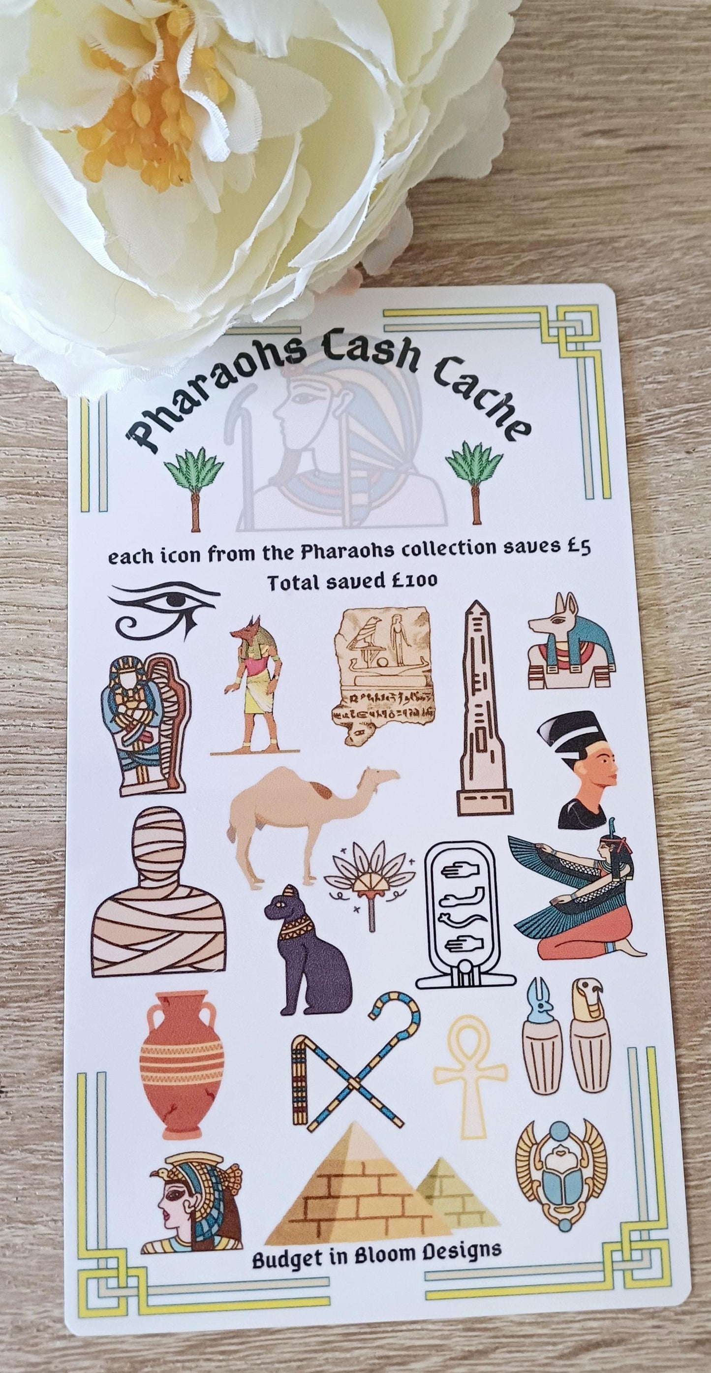 Pharaohs Cash Cache Savings Challenge