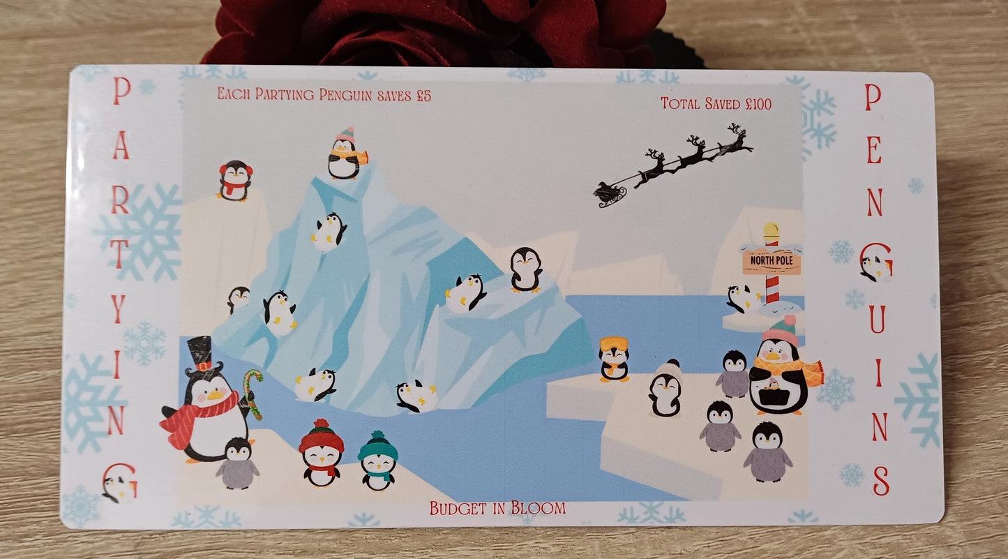 Partying Penguins Savings Challenge