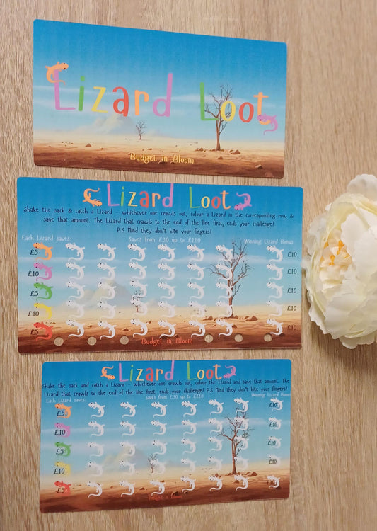 Lizard Loot Savings Challenge