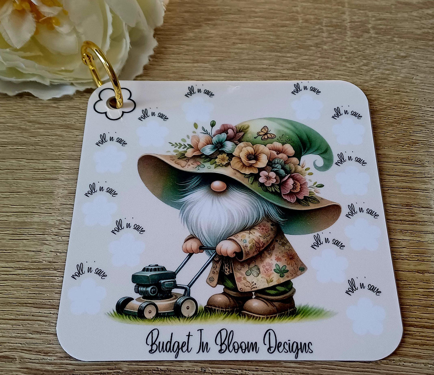 Floral Gonks Roll 'n' Scratch Savings Challenge (Copy)