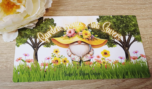 Garden Gonks Mini Savers Saving Challenge