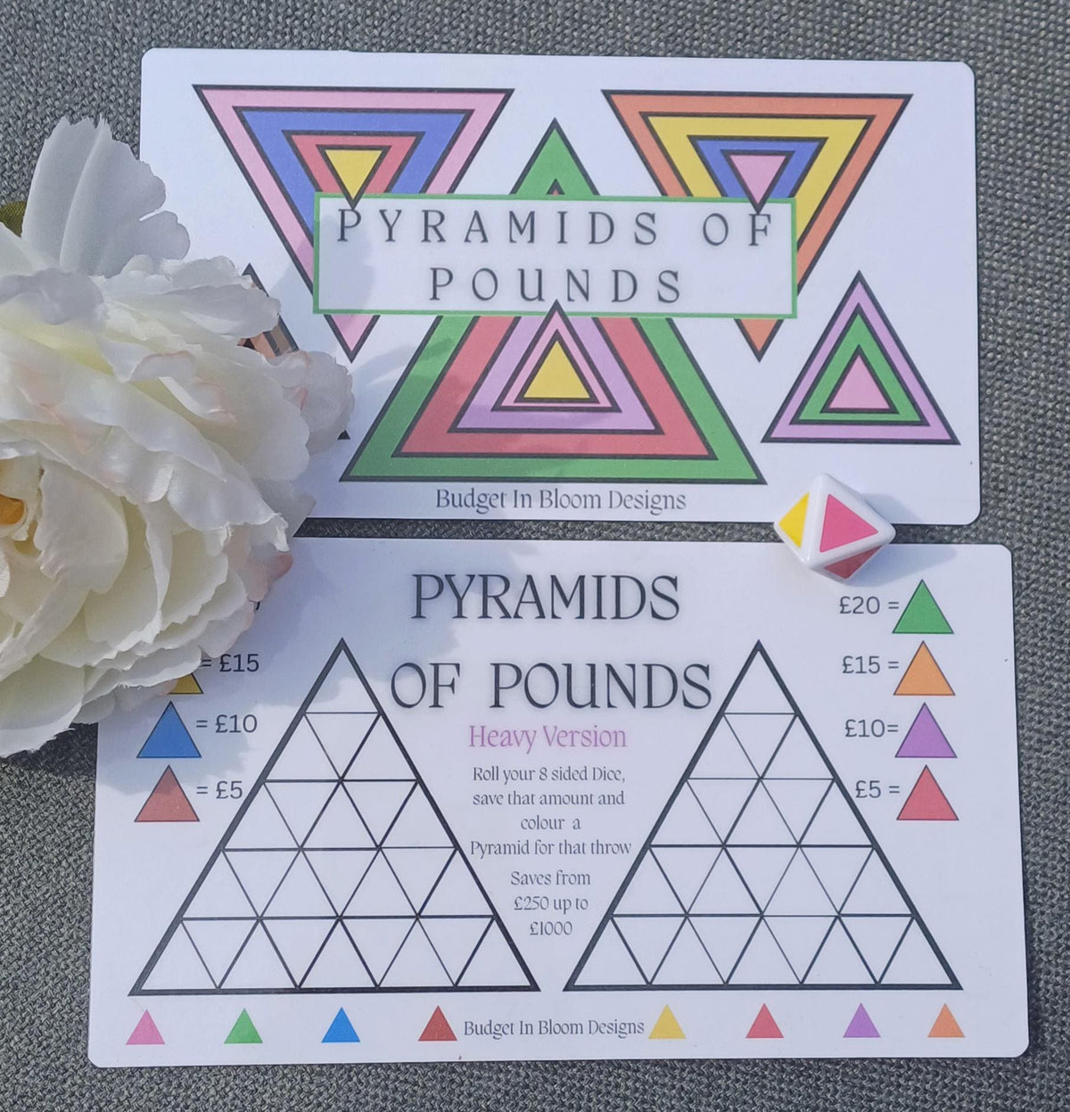 Pyramids Of Pounds Savings Challenge