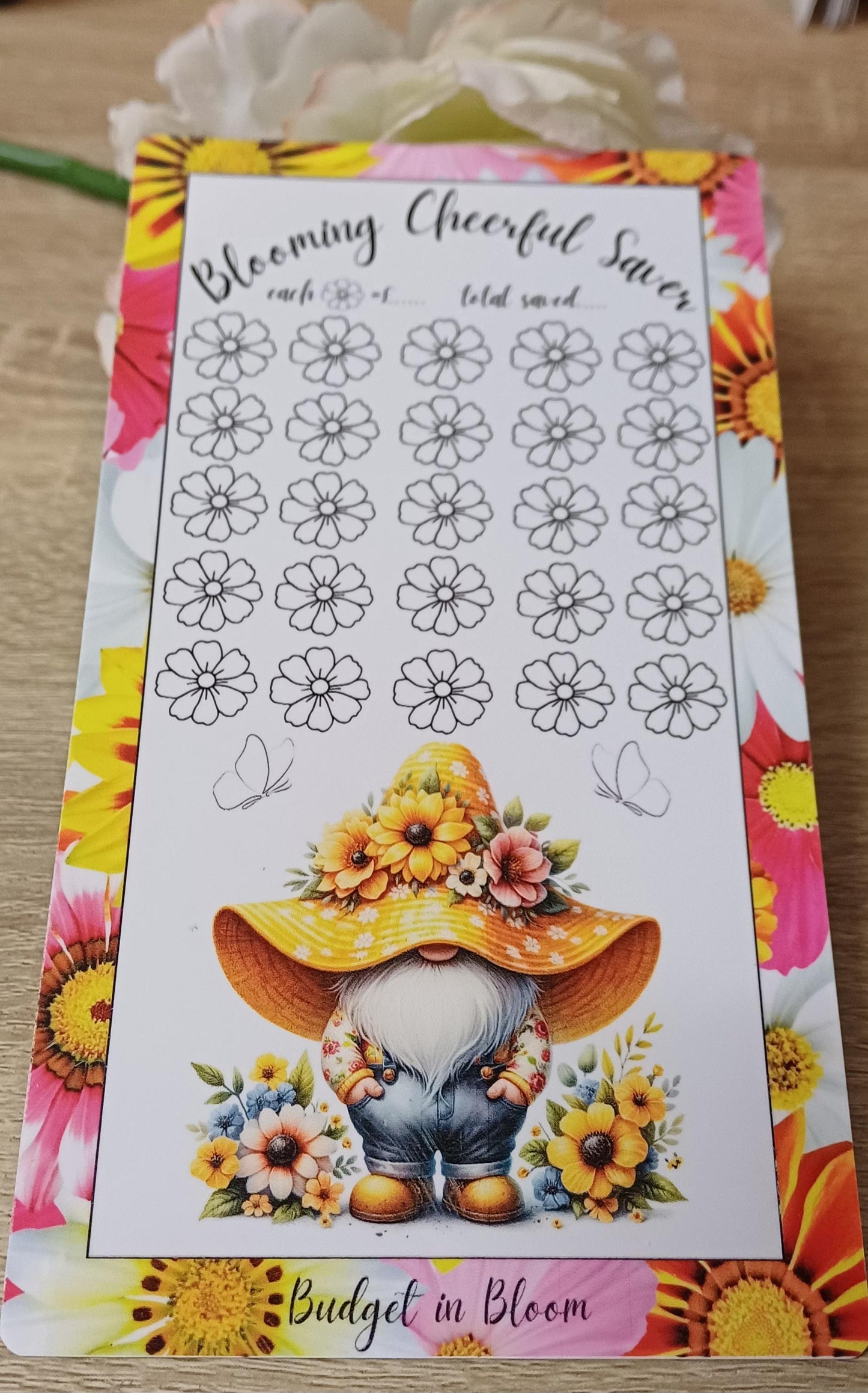 Blooming Cheerful Saver Savings Challenge