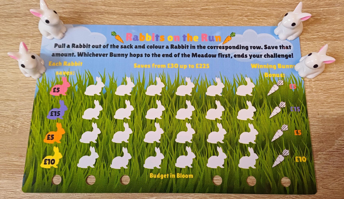 Rabbits On The Run Savings Challenge