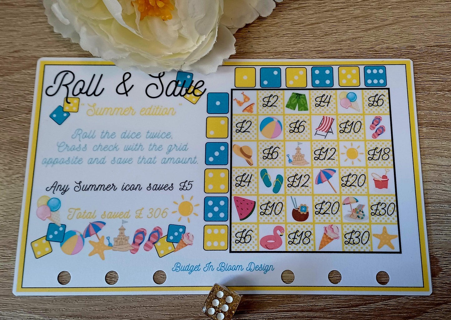Roll & Save "Summer Edition" Savings Challenge