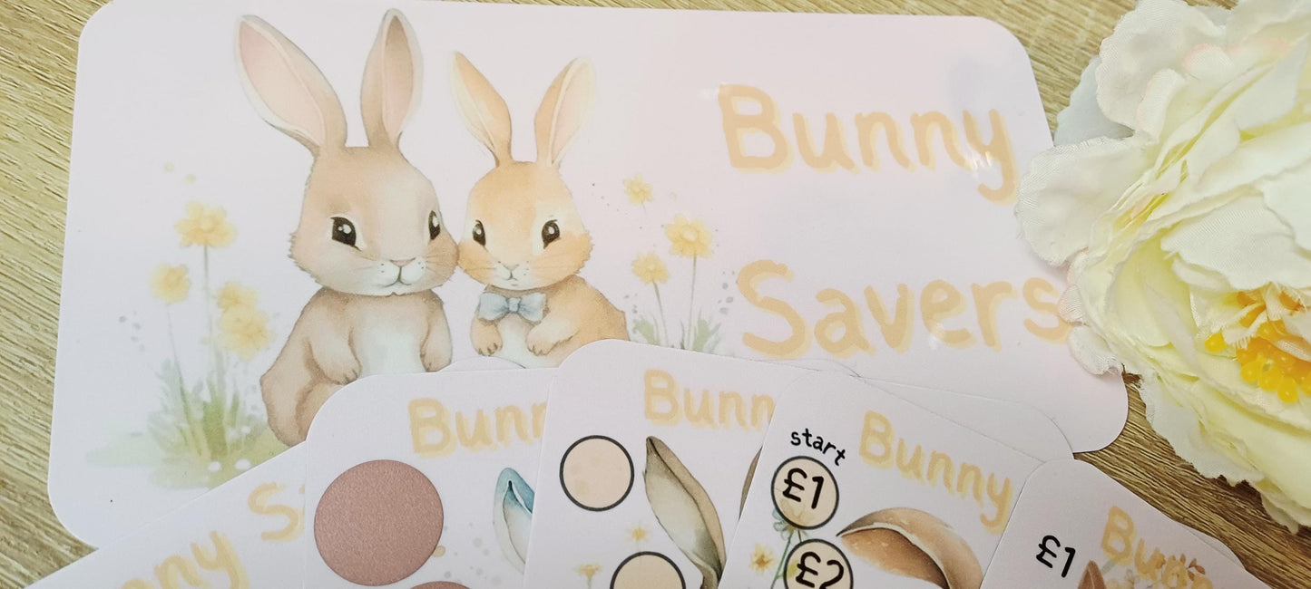 Bunny Savers Mini Saving Challenge