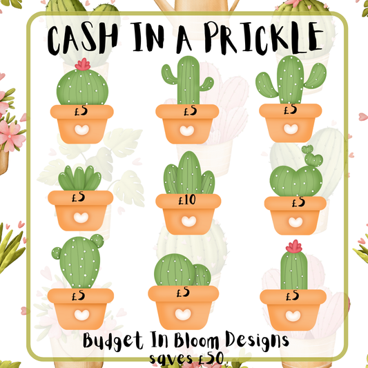 Cash In A Prickle Mini Savings Challenge