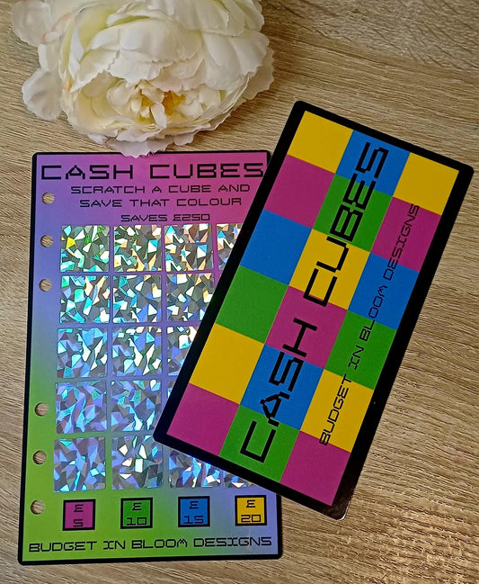 Cash Cubes - Scratch Off Savings challenge