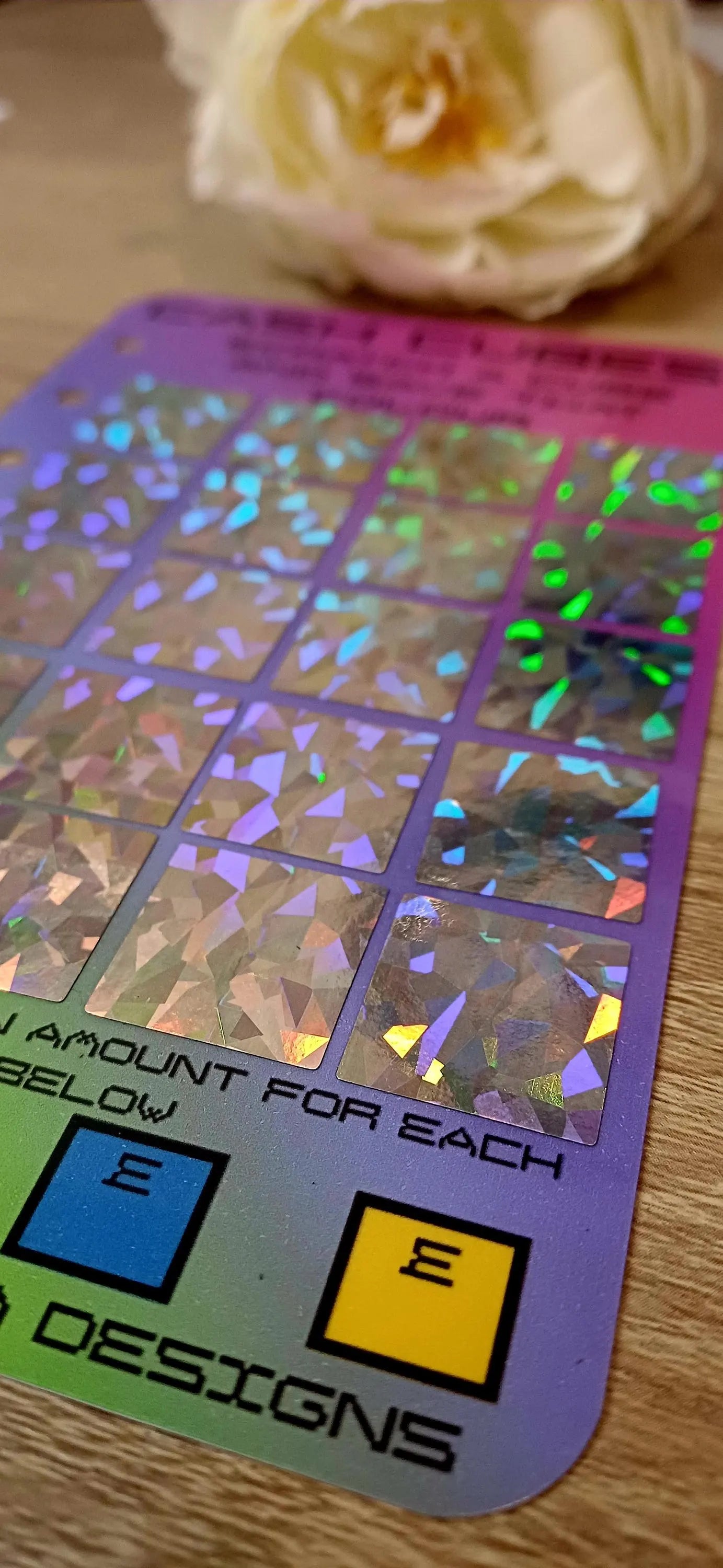 Cash Cubes - Scratch Off Savings challenge