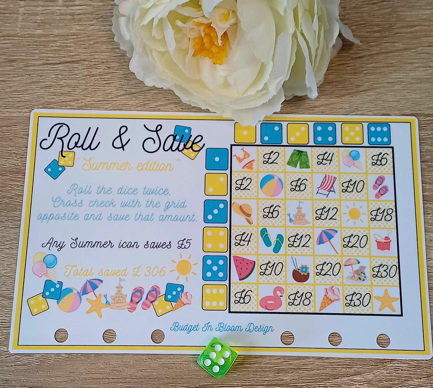 Roll & Save "Summer Edition" Savings Challenge