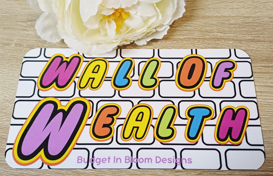 Wall Of Wealth Money Saving Challenge