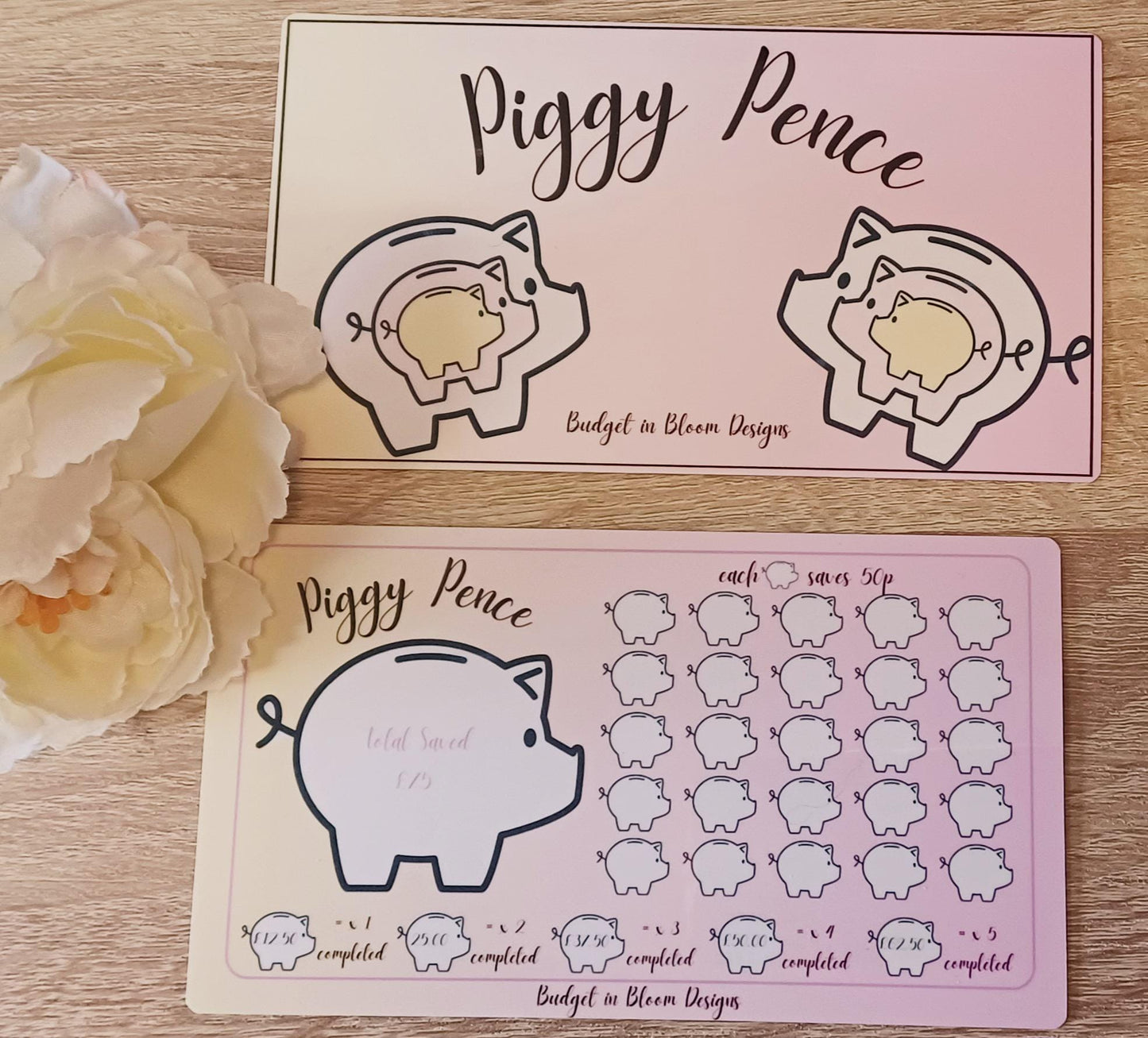 Piggy Pence Savings Challenge
