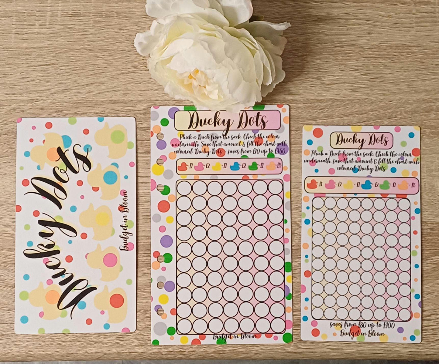 Ducky Dots Savings Challenge
