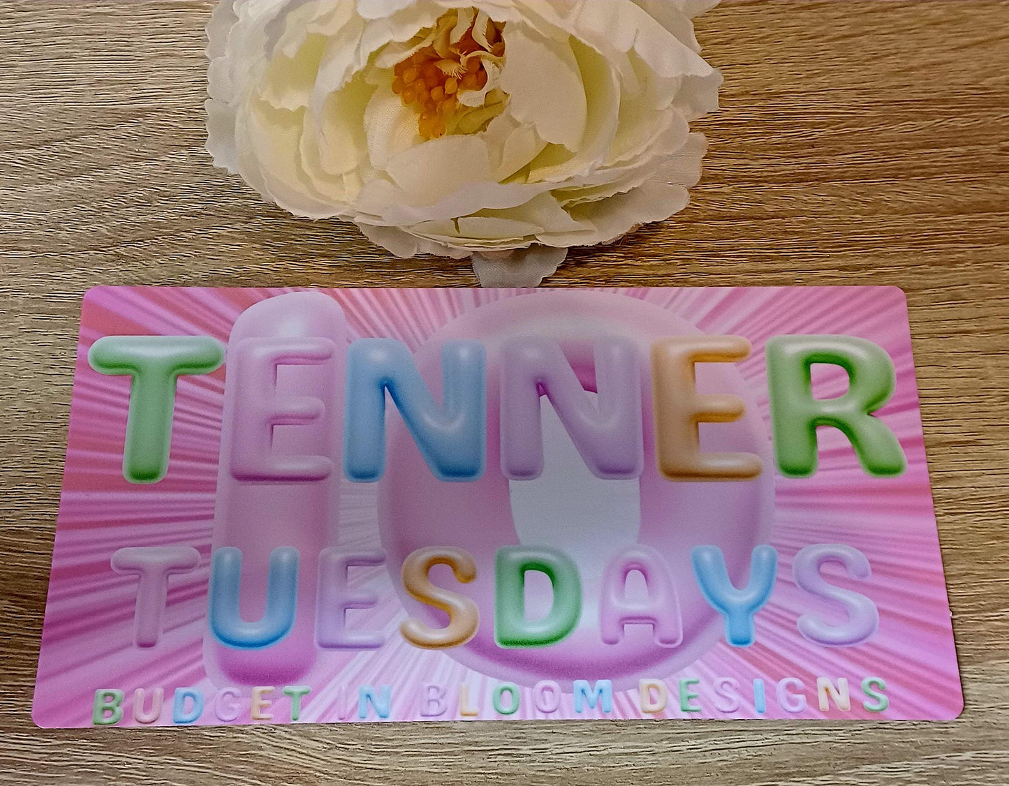 2026 Tenner Tuesdays Savings Challenge