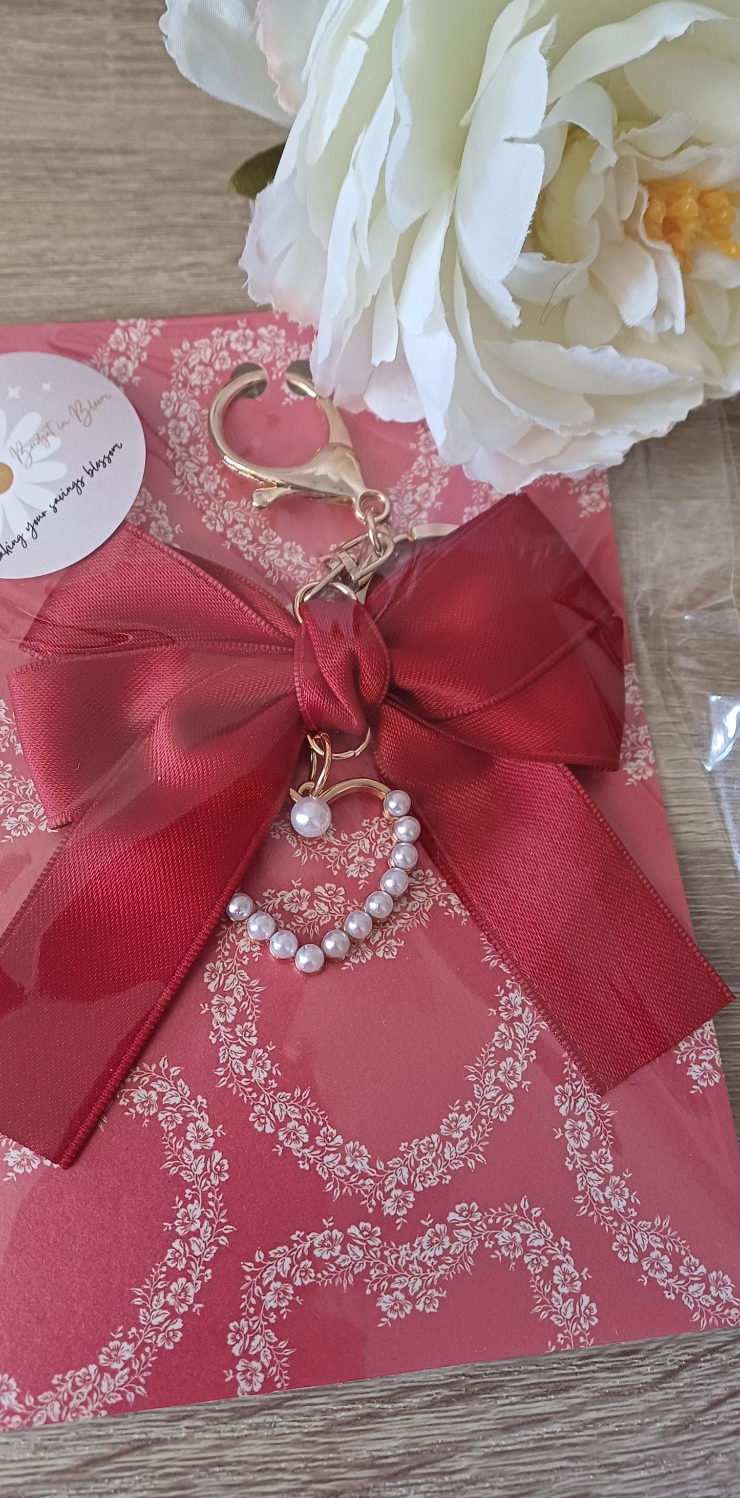 Ribbon Binder / Planner Bow Decoration