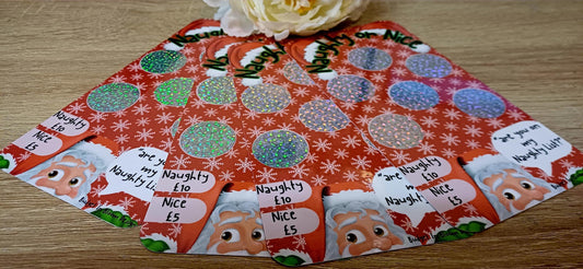 Naughty or Nice - Scratch Off Money Savings Challenge