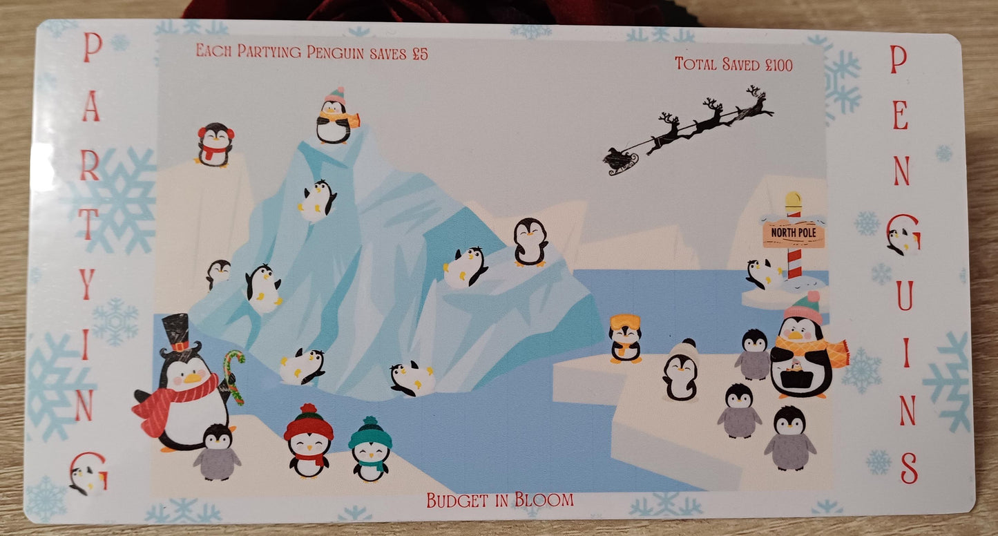 Partying Penguins Savings Challenge