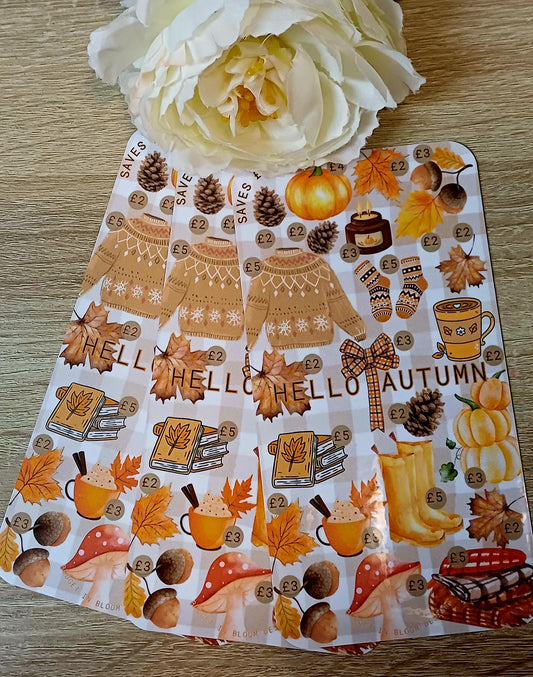 Hello Autumn Money Saving Challenge