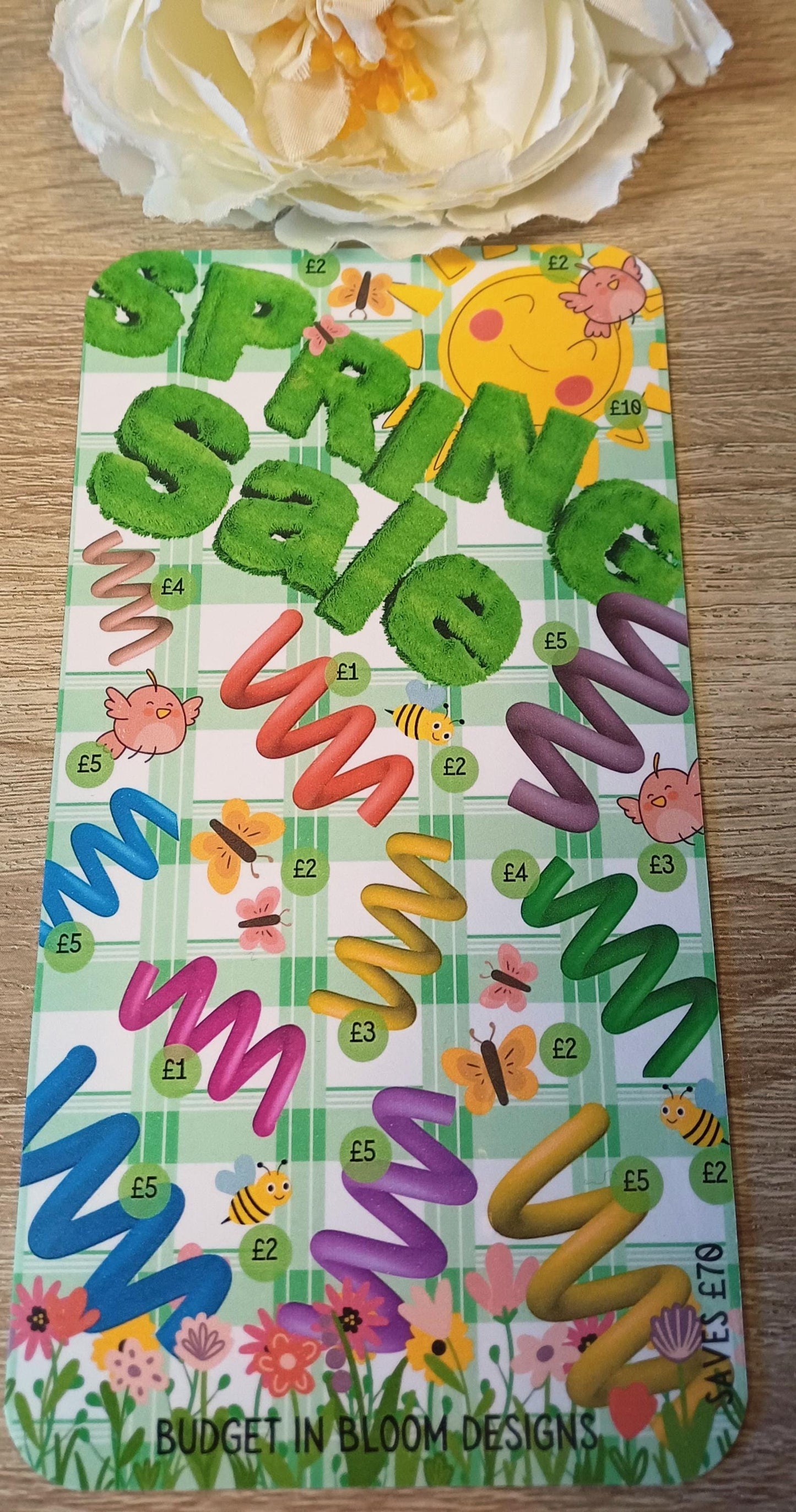 Mixed Fun Saving Trackers -  Money Savings Challenge