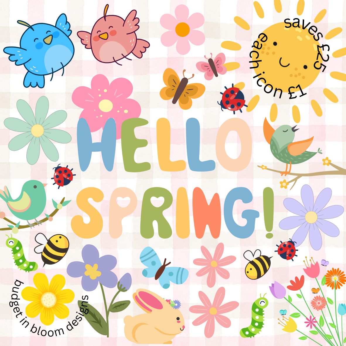 Hello Spring Mini Savings Challenge